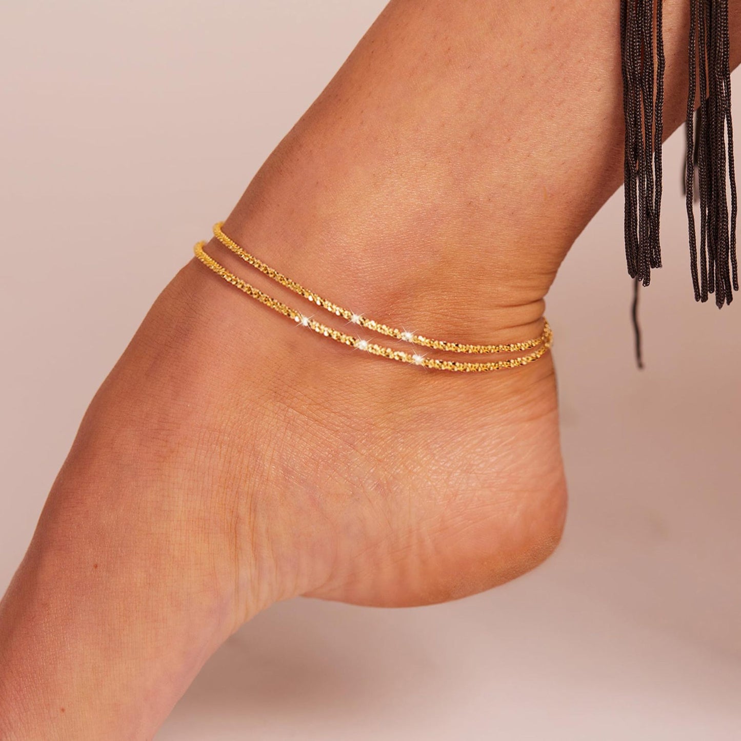 Women's Dainty Layered Anklet