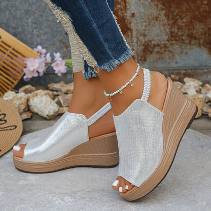 Women's Open-Toe Wedge Sandals