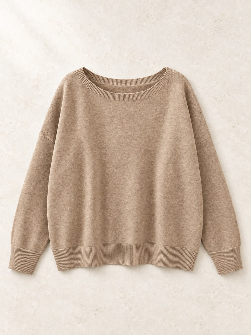 Women's Round Neck Knit Sweater