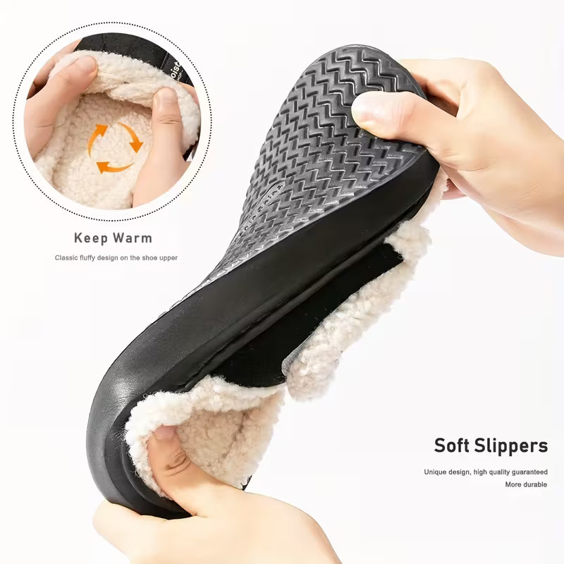Pmoiste Women’s Cozy Platform Slippers