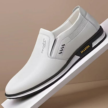 Men’s Cutout Slip-On Dress Loafers