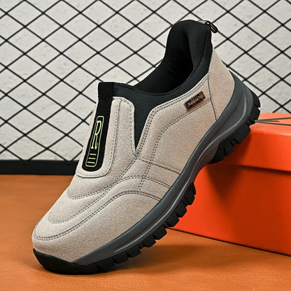Men's Textured Slip-On Casual Shoes