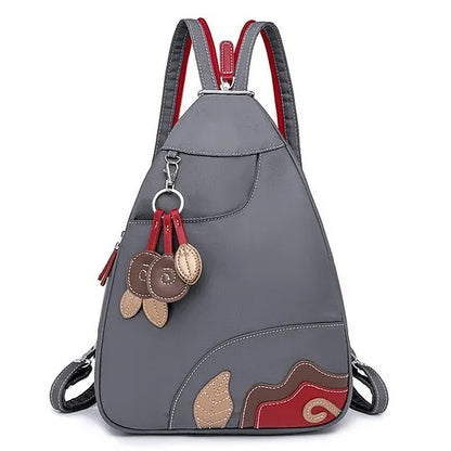 Women's Decorative Shoulder Backpack