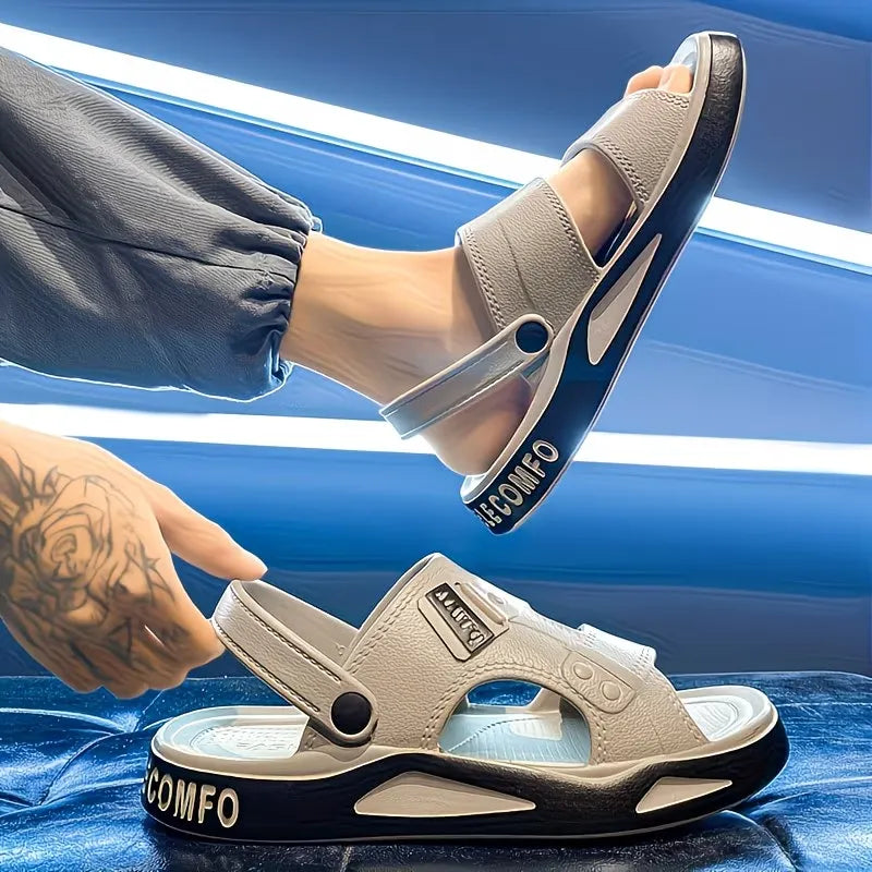 Men's Adjustable Sport Slide Sandals