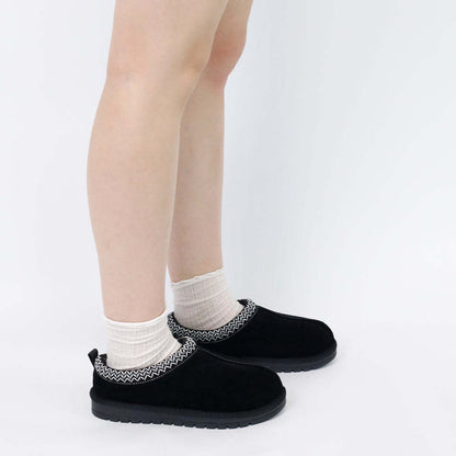 Women's Decorative Trim Slip-On Slippers