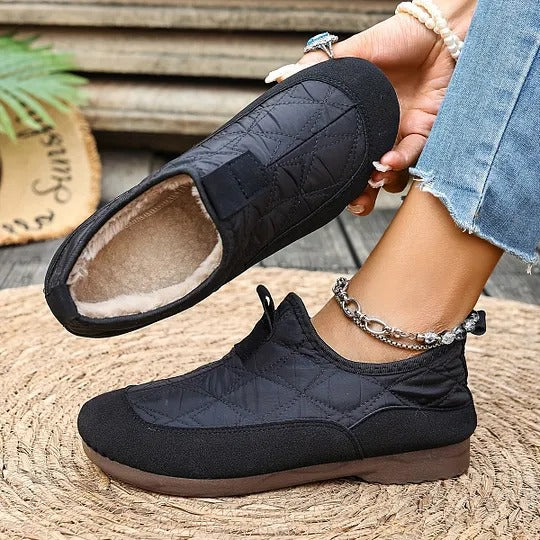 Women's Quilted Slip-On Flats