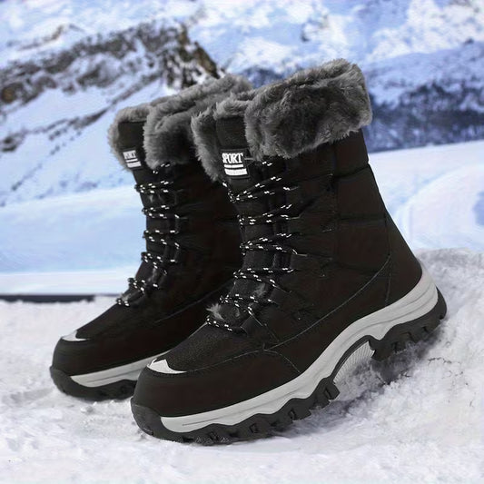 Women’s Heavy-Duty Winter Snow Boots – Warm & Anti-Slip