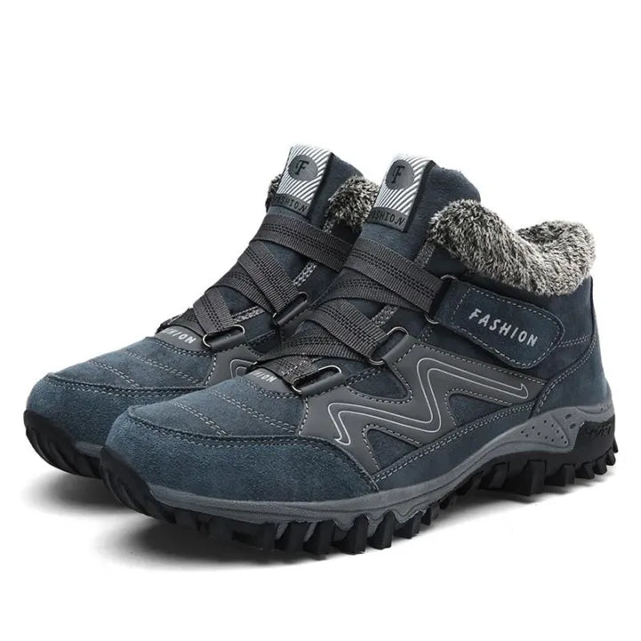 Men's High-Top Lace-Up Boots