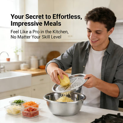 Multi-Function Grater Bowl