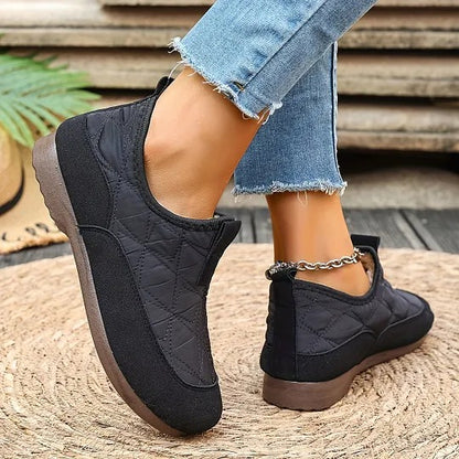 Women's Quilted Slip-On Flats
