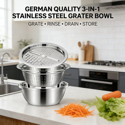 Multi-Function Grater Bowl