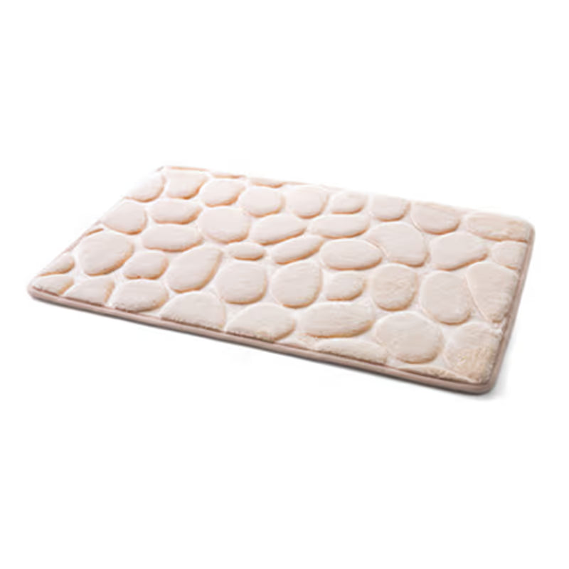 Cobblestone Pattern Bath Mat