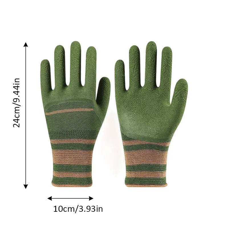 Textured Grip Gardening and Work Gloves