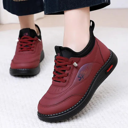 Women's Lace-Up Casual Shoes with Chunky Soles