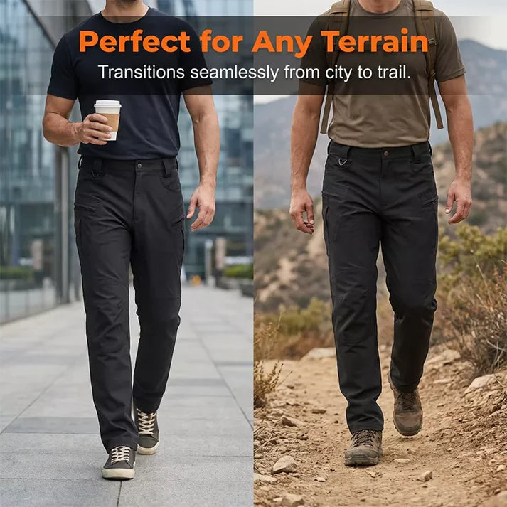 Men's Multi-Pocket Utility Work Pants