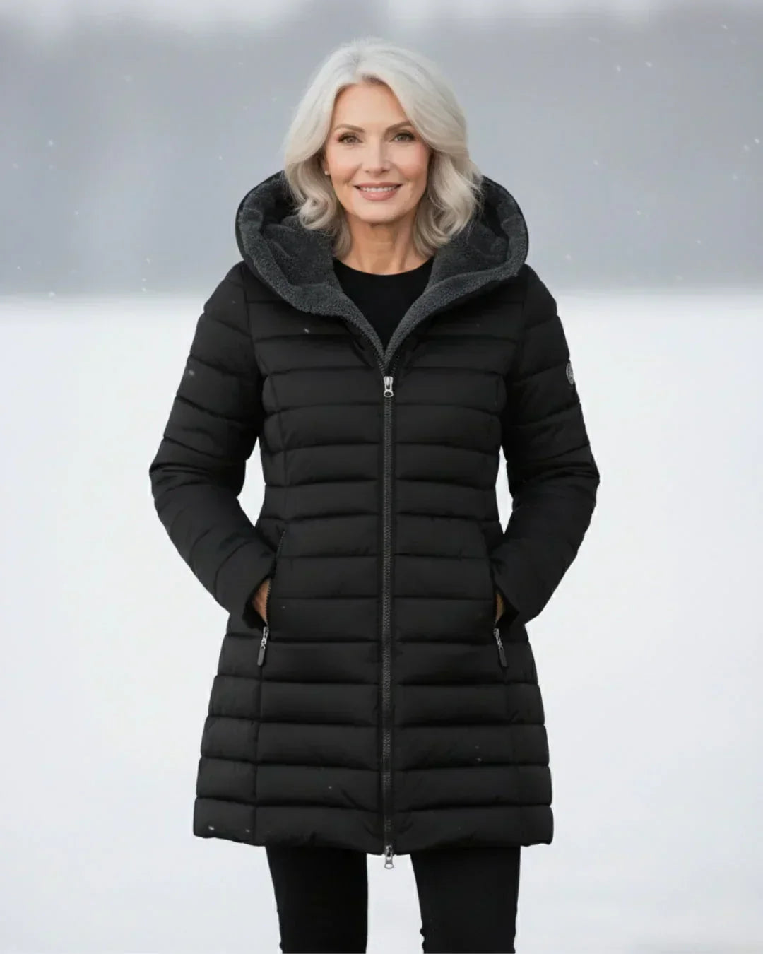 Women's Hooded Quilted Jacket