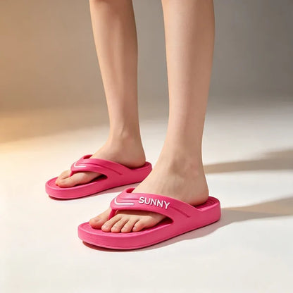 Unisex Casual Toe-Post Flip-Flops