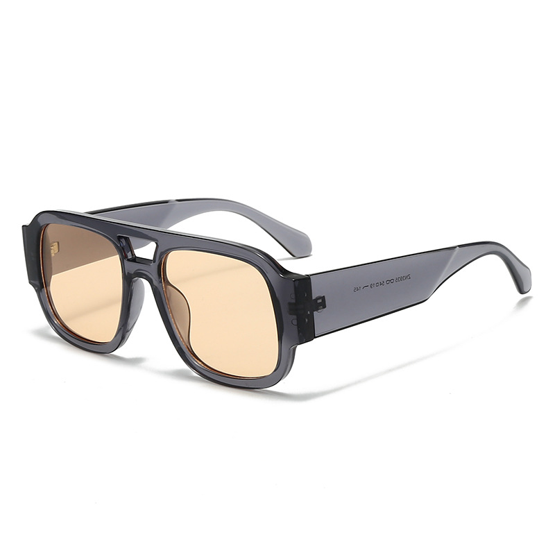 Unisex Oversized Square Frame Sunglasses