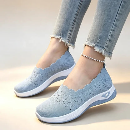 Women’s Knit Slip-On Casual Sneakers