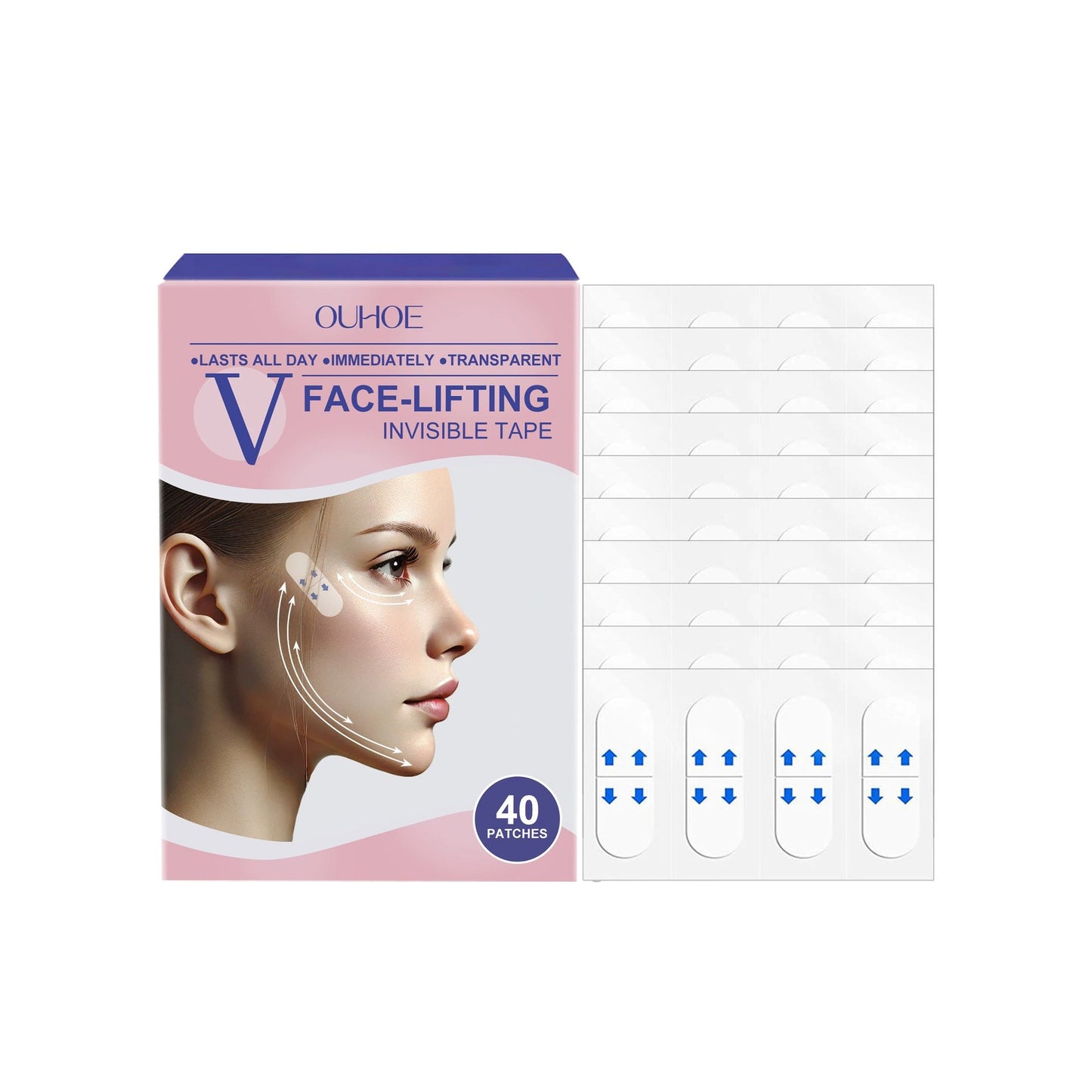 Invisible Face Lift Tape Patches