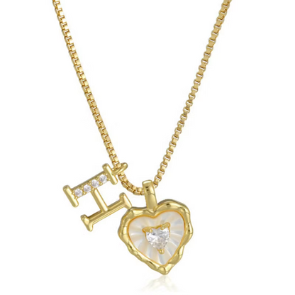 Women’s Heart-Shaped Pendant Necklace