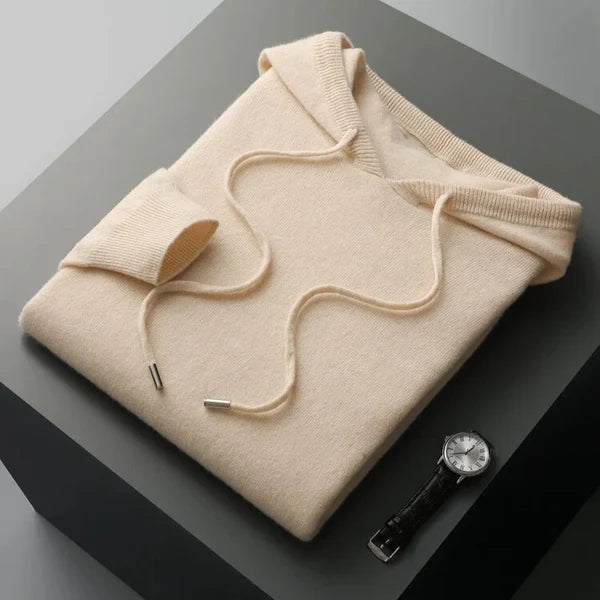 Men’s Hooded Knit Sweater