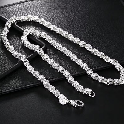 Dragon Scale Chain Jewelry Set