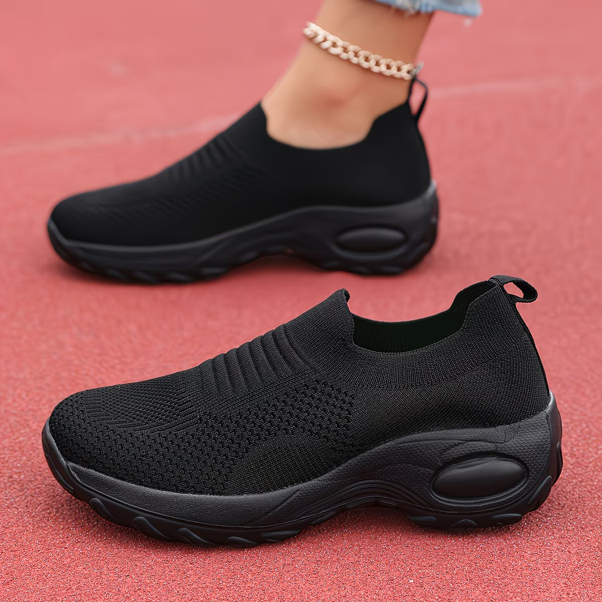 Women's Knit Slip-On Sneakers