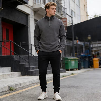 Men's Quarter-Zip Fleece Pullover
