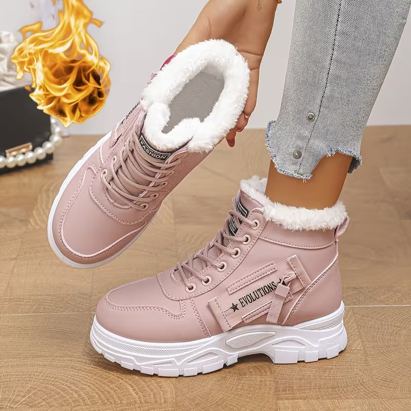 Women's Lace-Up High-Top Shoes