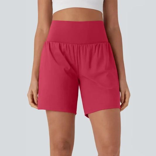 Women's Super High-Waisted Cool Touch Yoga Shorts