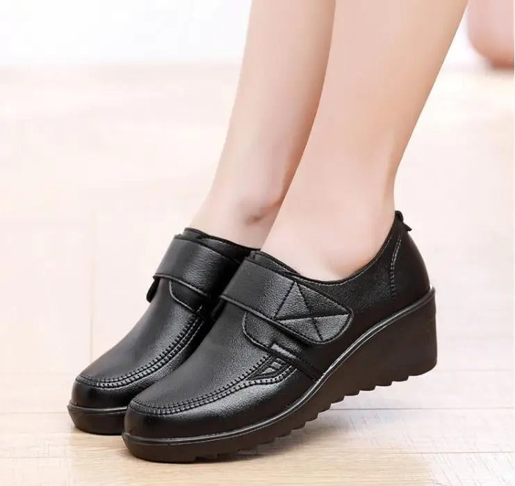 Women's Adjustable Strap Wedge Shoes