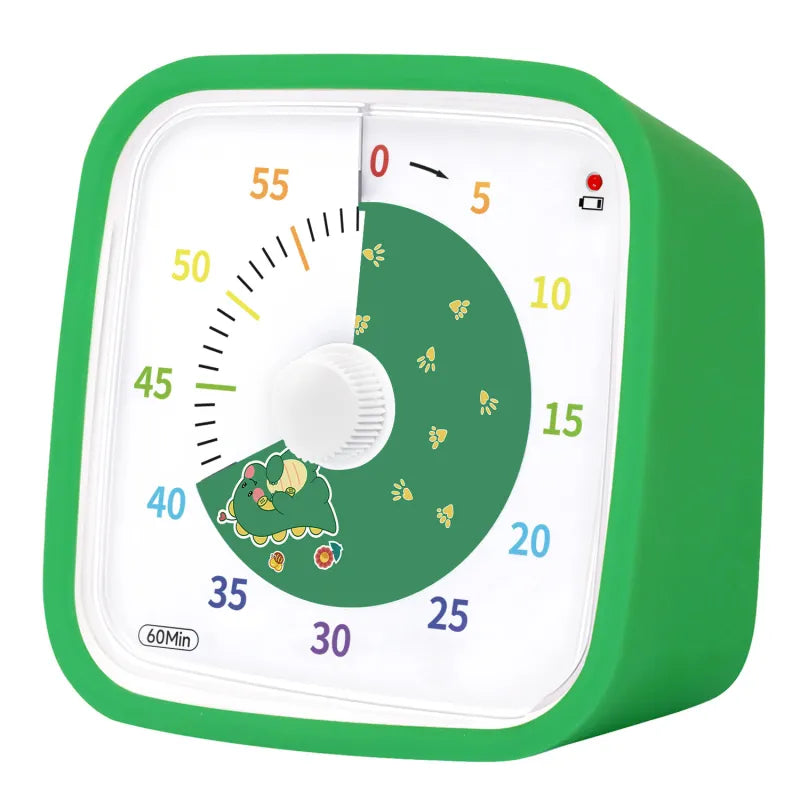 60-Minute Visual Countdown Timer