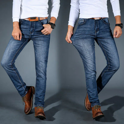 Men’s Premium 4-Way Stretch Tapered Jeans