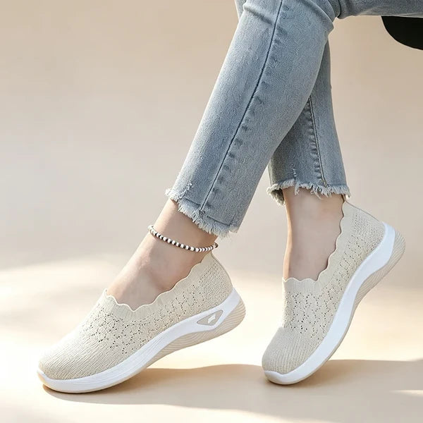 Women’s Knit Slip-On Casual Sneakers
