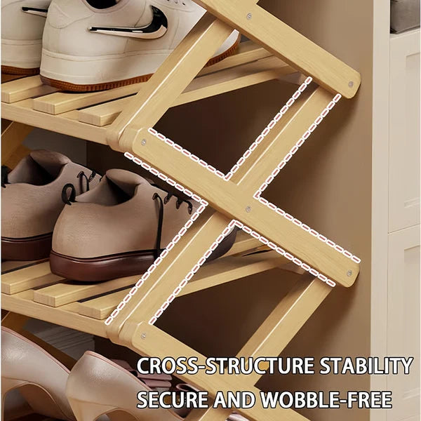 9-Tier Bamboo Storage Rack