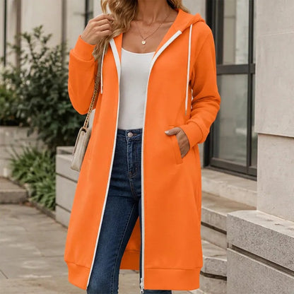 Women's Hooded Zip-Up Sweatshirt