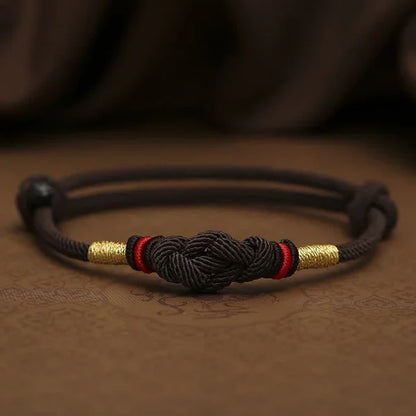 Adjustable Braided Jade Bracelet