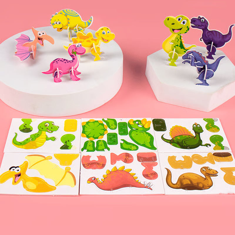 3D Animal Paper Puzzle Craft Set