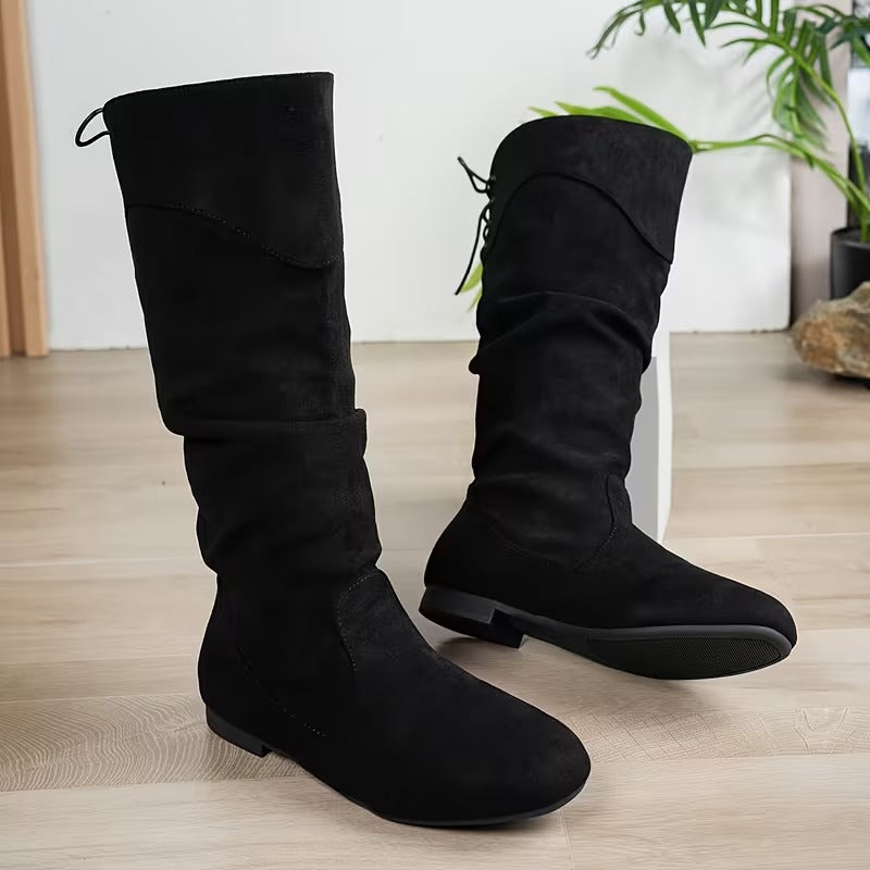 Women's Ruched Pull-On Boots