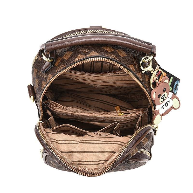 Women's Patterned Mini Backpack