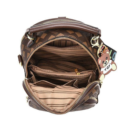 Women's Patterned Mini Backpack