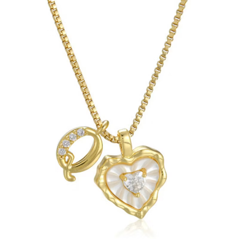 Women’s Heart-Shaped Pendant Necklace