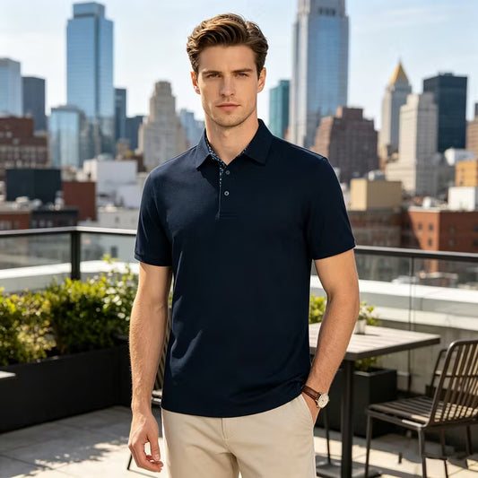 Men's 3-Pack Classic Short Sleeve Polo Shirts