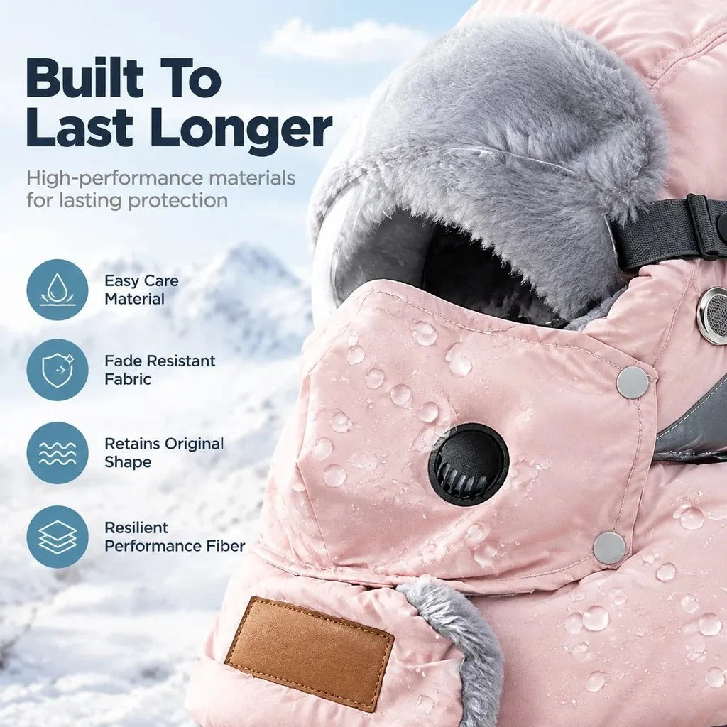 Women's Winter Hat with Face Covering and Goggles