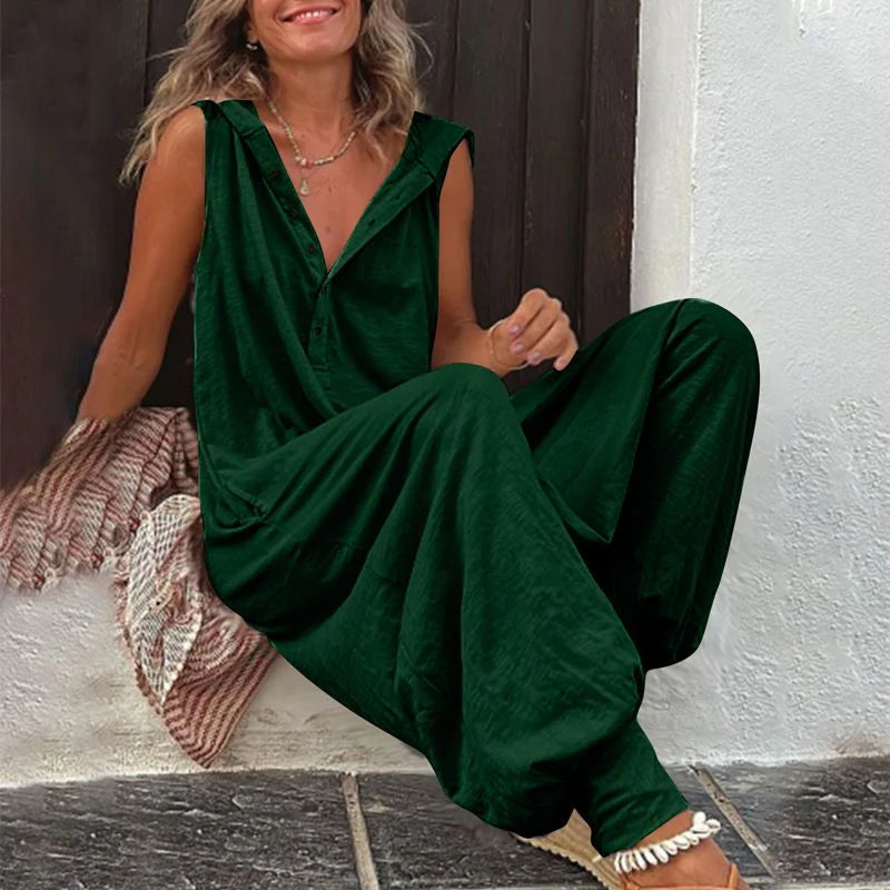 Women's Sleeveless Jumpsuit