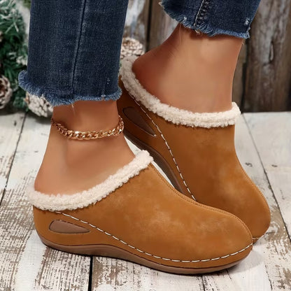 Women's Wedge Slip-On Slippers