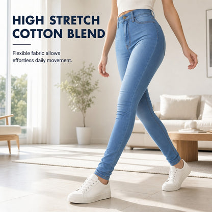Women's High-Waisted Skinny Jeans