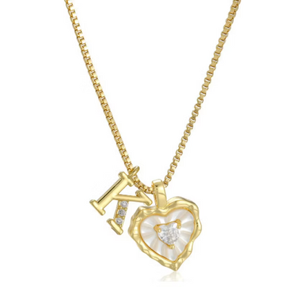 Women’s Heart-Shaped Pendant Necklace