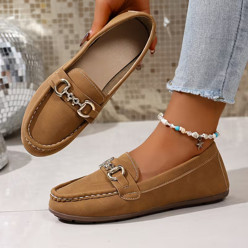 Women's Decorative Bit Loafers